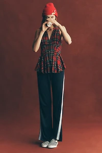 The Upside x Anthropologie Side-Stripe Pants