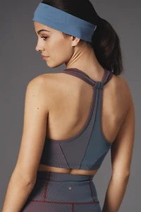 Spiritual Gangster Norah Two-Tone Longline Bra