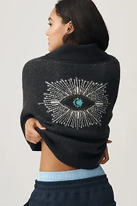 Spiritual Gangster Spirit Eye Royce Cardigan Sweater