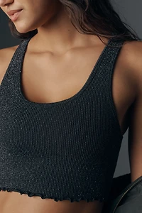 Spiritual Gangster Amor Shimmer Crop Tank