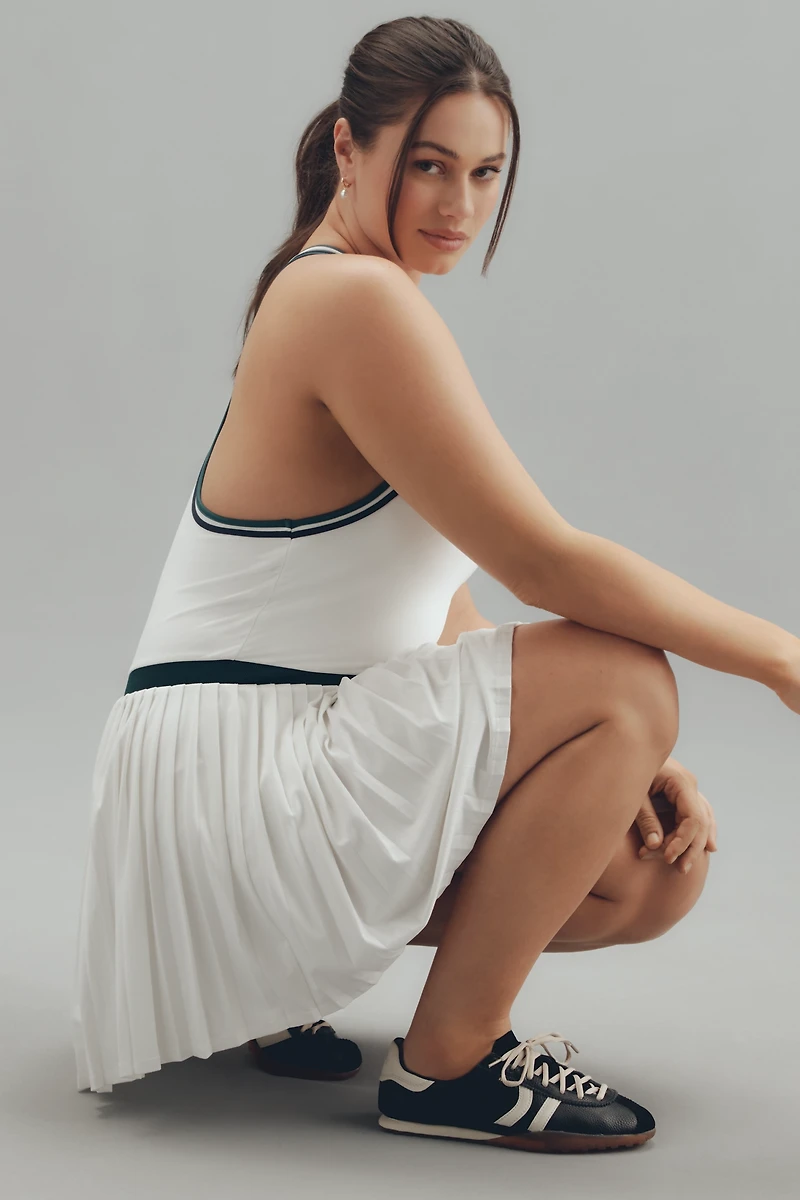 Varley Jane Sleeveless Court Mini Dress