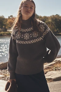Varley Bowen Fairisle Sweater