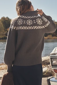 Varley Bowen Fairisle Sweater