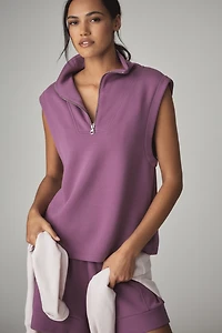 Varley Magnolia Half-Zip Sleeveless Pullover