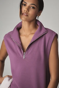 Varley Magnolia Half-Zip Sleeveless Pullover