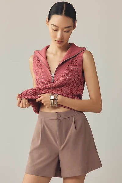 Varley Mariya Pleated Trouser Shorts