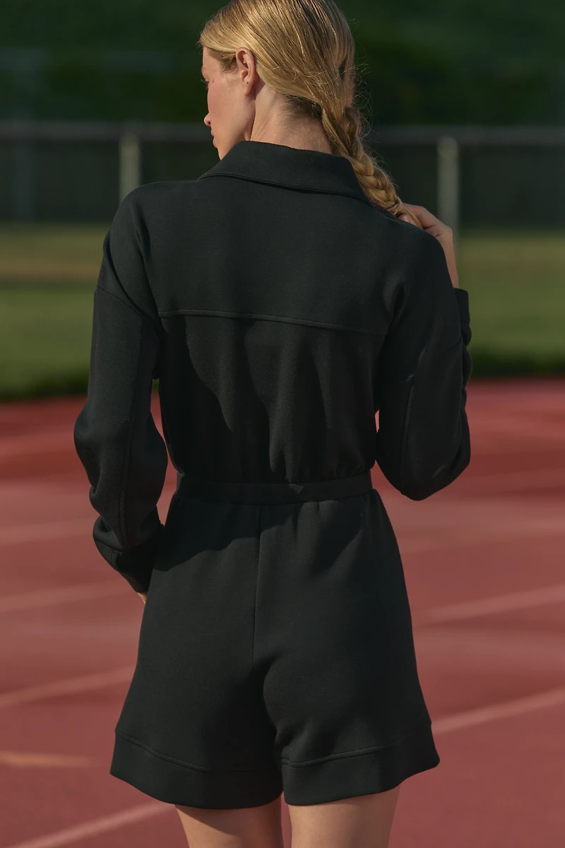 Varley Annika Long-Sleeve Playsuit Romper