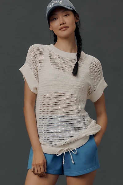 Varley Corvallis Short-Sleeve Knit Top