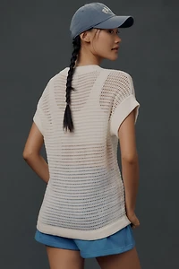 Varley Corvallis Short-Sleeve Knit Top