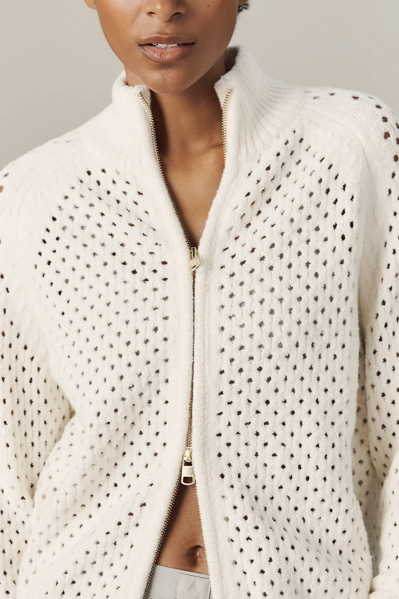 Varley Mandy Bouclé Knit Jacket