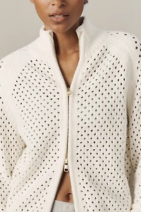 Varley Mandy Bouclé Knit Jacket