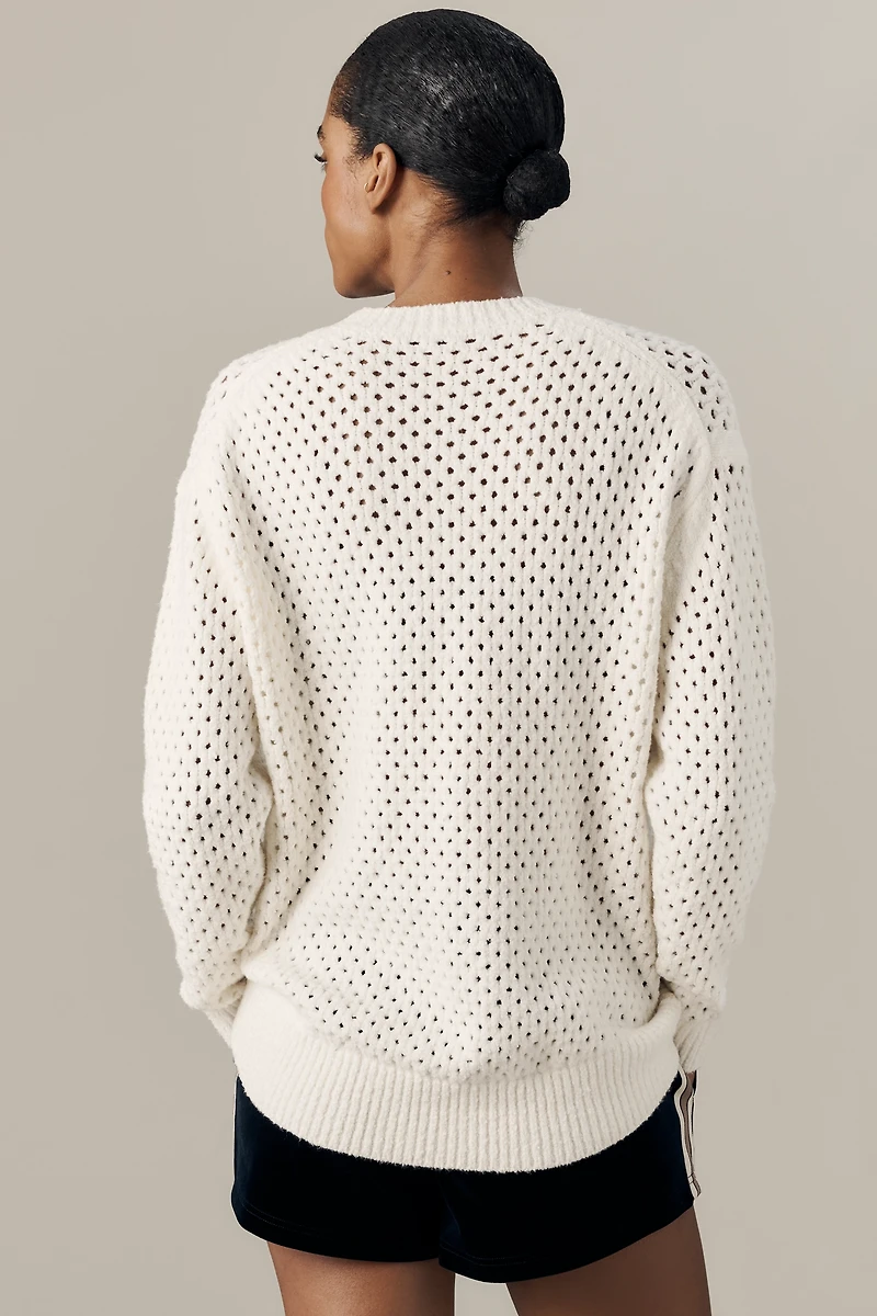 Varley Grady Bouclé Knit Sweater
