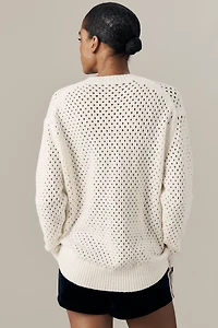 Varley Grady Bouclé Knit Sweater