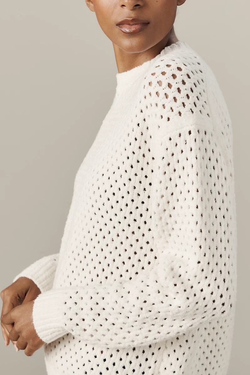 Varley Grady Bouclé Knit Sweater
