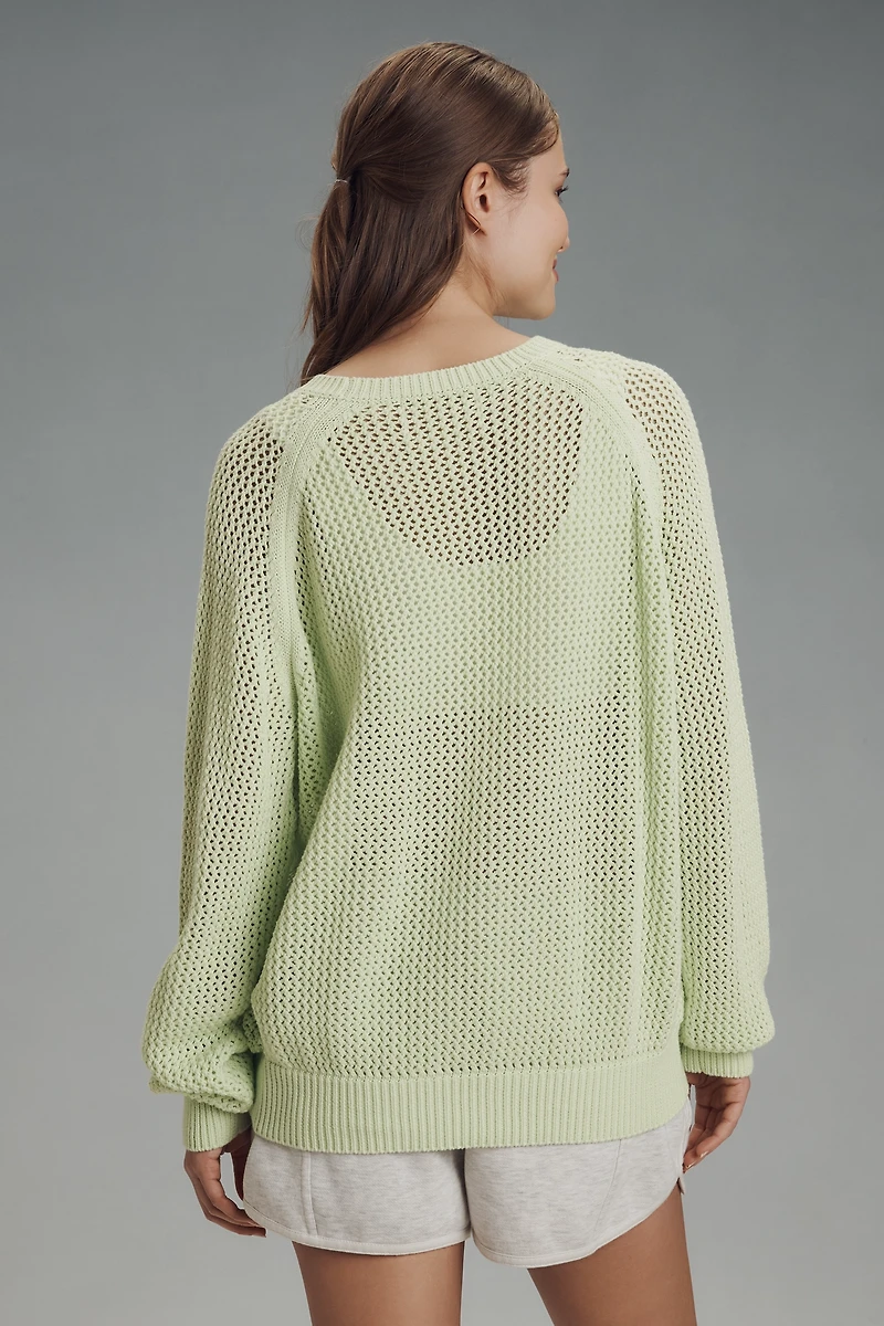 Electric & Rose Chloe Cotton Crew-Neck Sweater