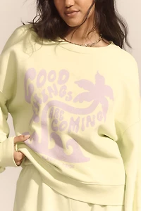 Electric & Rose Graphic Balloon Sweatshirt