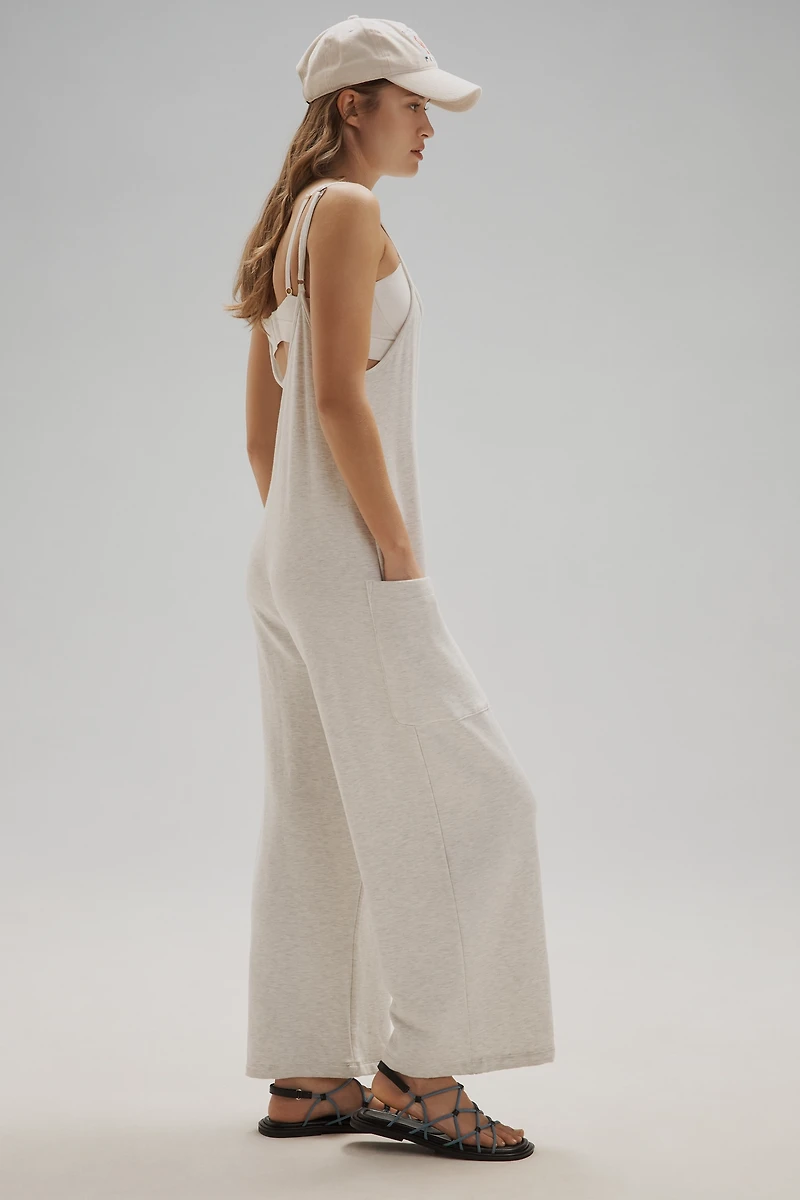 Electric & Rose Nina Sleeveless Relaxed Sweat Jumpsuit