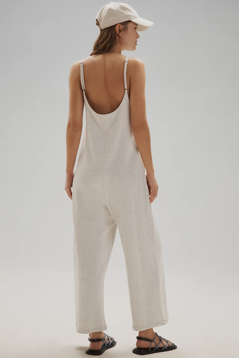 Electric & Rose Nina Sleeveless Relaxed Sweat Jumpsuit