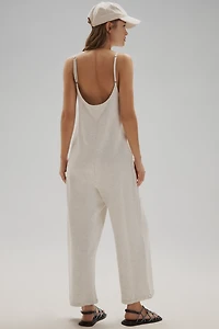 Electric & Rose Nina Sleeveless Relaxed Sweat Jumpsuit