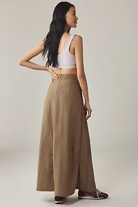 PE Nation A-Line Maxi Skirt