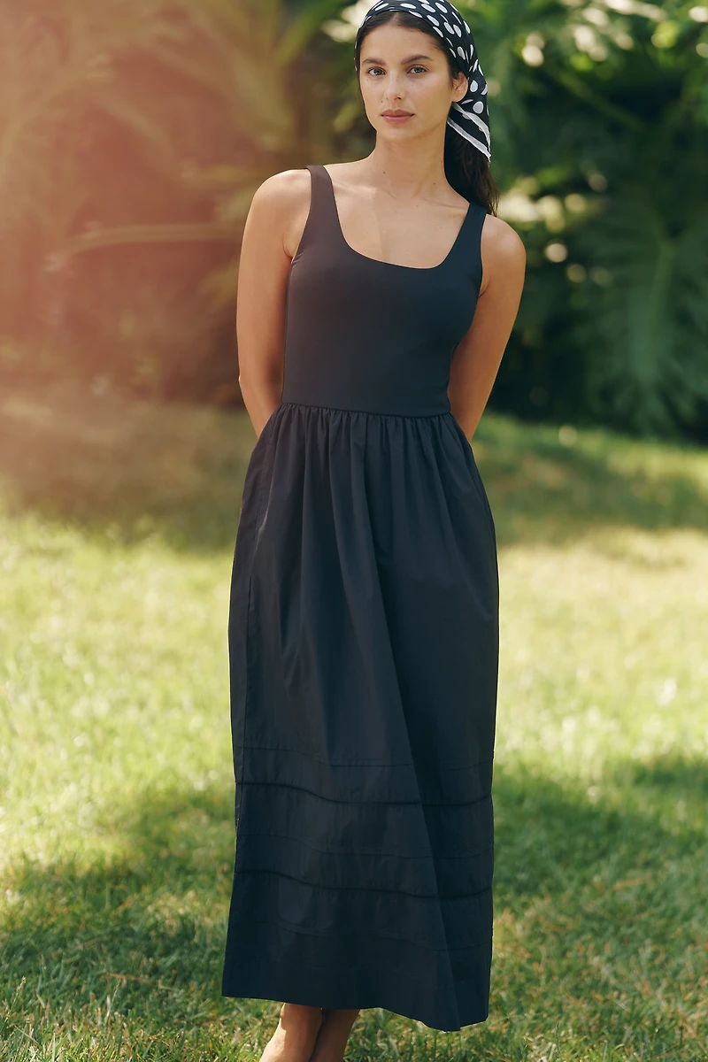 Z Supply Johanna 100% Cotton Midi Dress