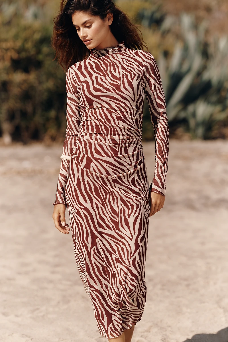 Z Supply Sevilla Mesh Midi Dress