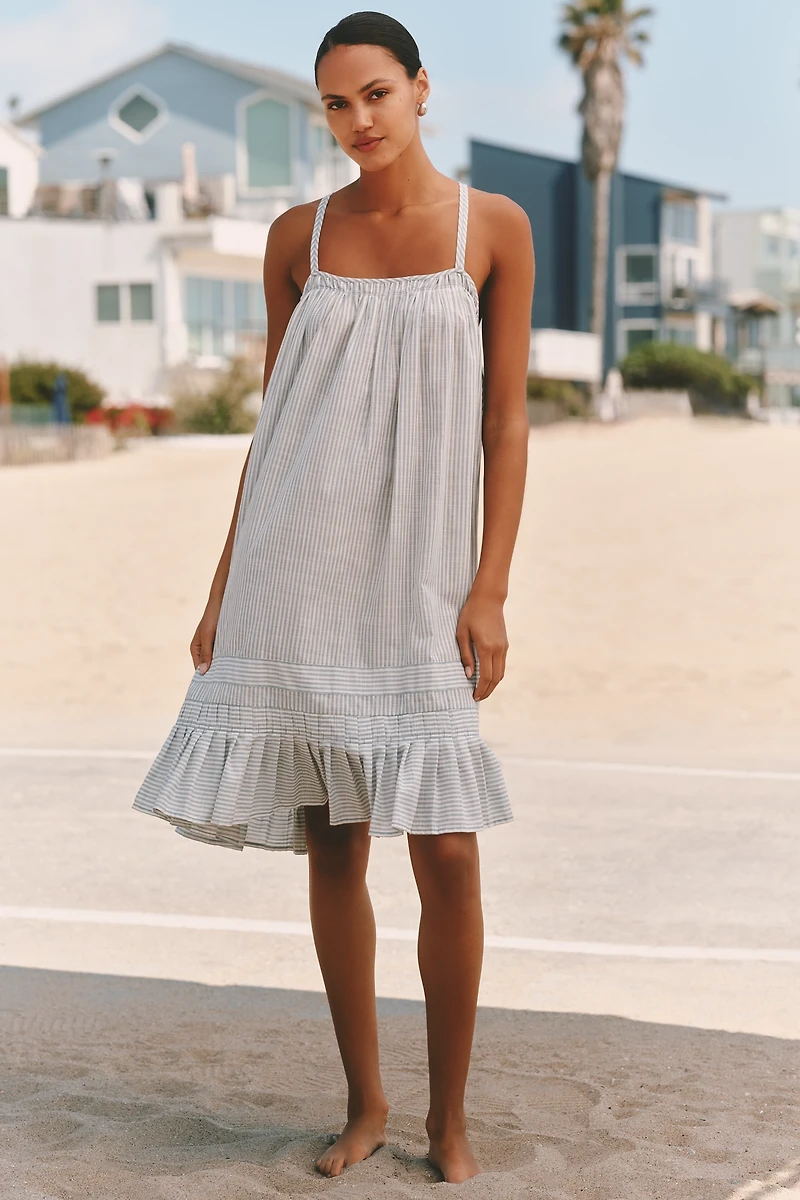 Celandine Cotton Sleeveless Mini Dress