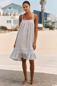 Celandine Cotton Sleeveless Mini Dress