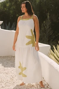 Celandine Drop-Waist Midi Dress