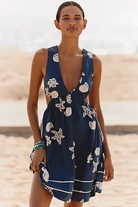 Celandine Sleeveless Swing Knee-Length Dress
