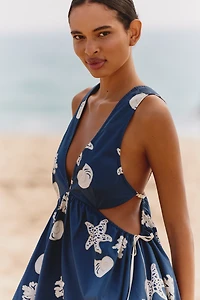 Celandine Sleeveless Swing Knee-Length Dress