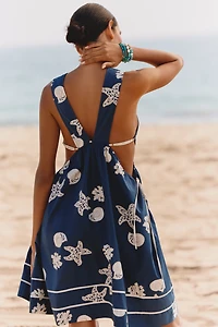 Celandine Sleeveless Swing Knee-Length Dress