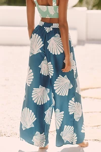Celandine The Beach Club High-Rise Wide-Leg Pants