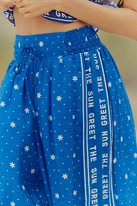 Celandine Smocked Balloon Pants