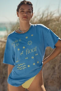 Celandine Boxy Crew-Neck Tee