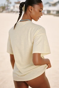Celandine Boxy Crew-Neck Tee