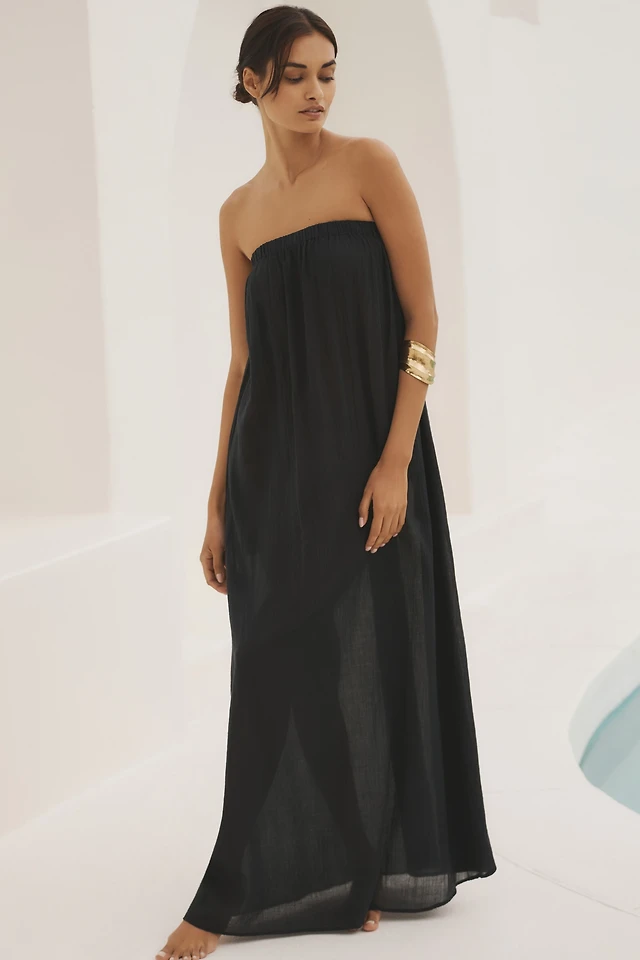 helsi jessica strapless 3d floral strapless mermaid maxi dress Helsi Jessica Strapless 3D Floral Mermaid Maxi Dress at MarketFair Shoppes in Princeton, NJ