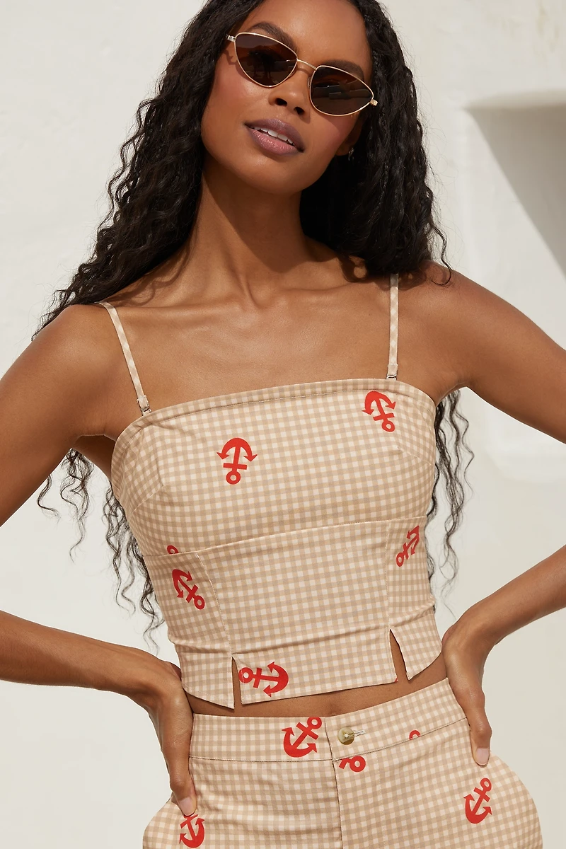 Celandine Smocked Tube Top