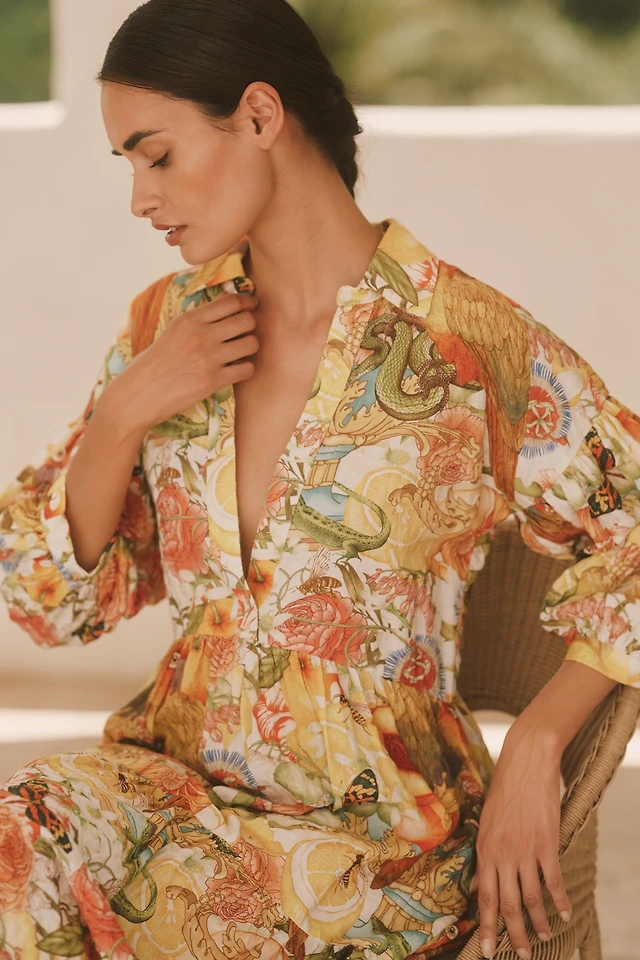 Celandine The Carolita Printed Shirt Dress by Emily Carter x Celandine at MarketFair Shoppes in Princeton, NJ Celandine The Carolita Printed Shirt Dress by Emily Carter x Celandine at MarketFair Shoppes in Princeton, NJ