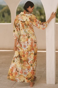 The Carolita Printed Shirt Dress by Emily Carter x Celandine