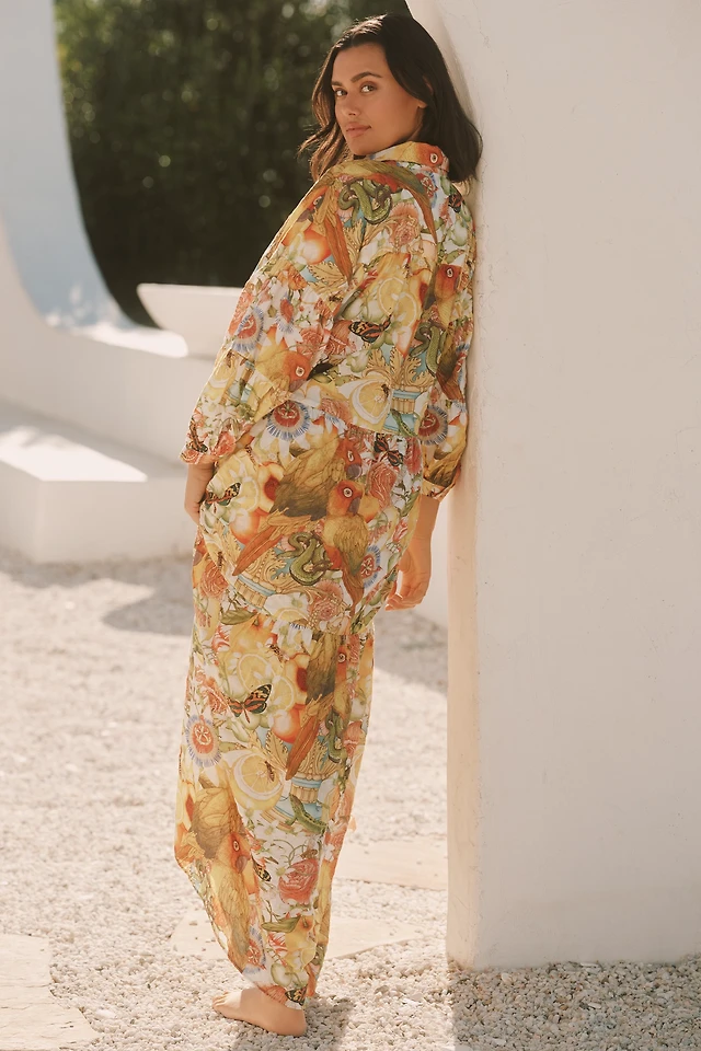 Celandine The Carolita Printed Shirt Dress by Emily Carter x Celandine | The Summit Celandine The Carolita Printed Shirt Dress by Emily Carter x Celandine | The Summit