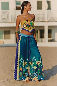 Celandine x Claire Colin Strapless Scarf Top