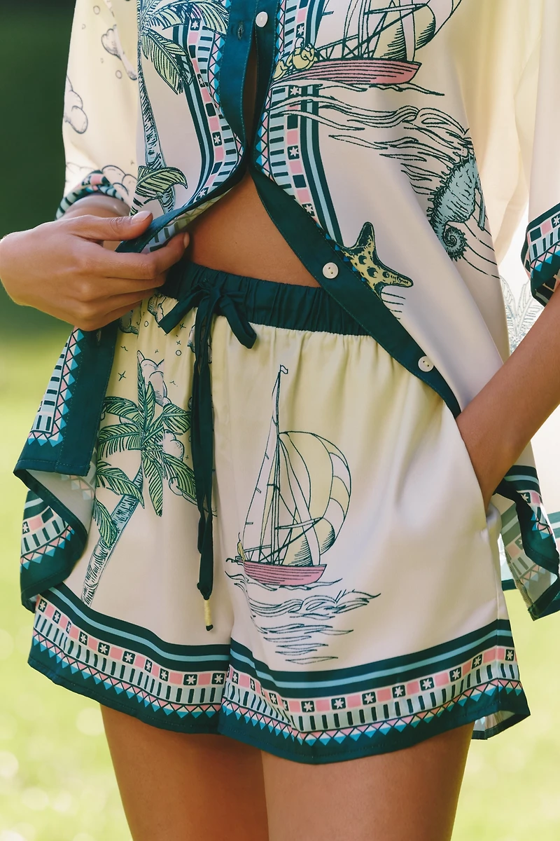 Celandine Casuarina Shorts