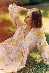 Celandine Carolita Tiered Shirtdress