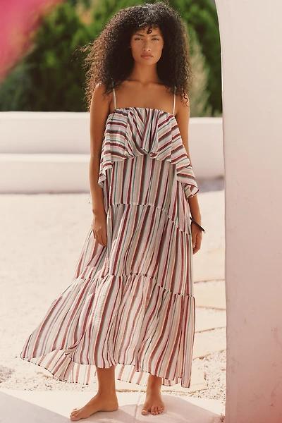 Celandine Tiered Midi Dress