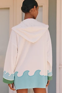 Celandine Catching Waves Poncho