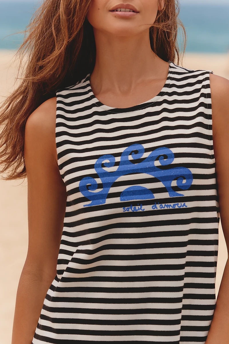 Celandine x Agathe Marty Graphic Mini Dress