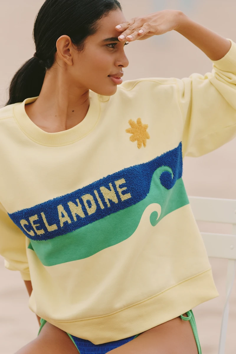 Celandine Surf Camp Graphic Sweatshirt