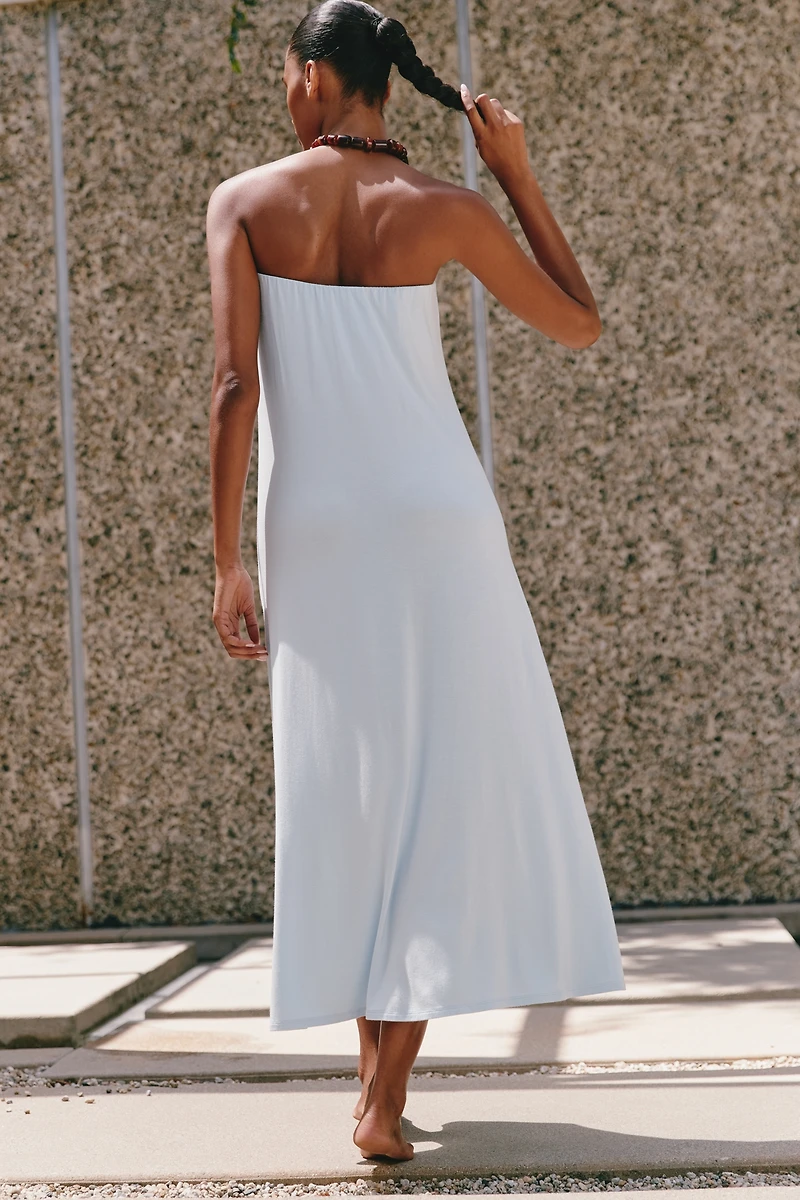 Celandine Strapless Midi Dress