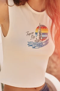 Celandine Tropico Bay Graphic Tee